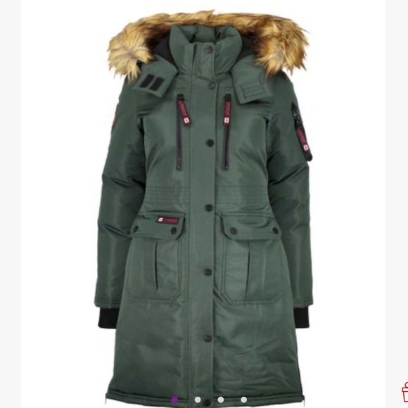 Canada Weather Gear Jackets & Blazers - Canada Weather Gear | Black Detachable Faux Fur Hood Parka Plus Size